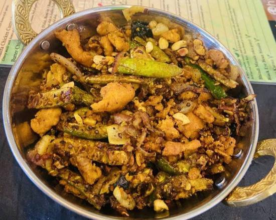 Banana Leaf South Redondo - Andhra Tindora Pakora Fry